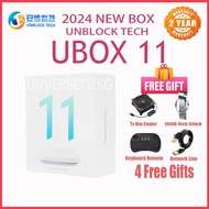 UBOX 11 Ubox11 2024 NEW UNBLOCK TECH UBOX PRO MAX 安博科技 FREE GIFTS