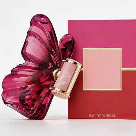 LA Bom. b.A 2.7oz female perfume, fresh flower and fruit fragrance, dragon fruit integration, unique