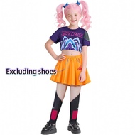LZ59 KPop Demon Hunters Rumi Mira Zoey Role playing costumes for childrens performances L59Z
