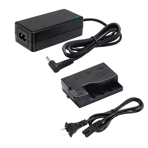 ACK-E8 AC Power Adapter LP-E8 Dummy Battery DR-E8 DC Coupler Kit for Canon T2i, T3i, T4i, T5i, 700D,