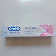 Oral-B 3D White Fast Toothpaste 3D 160g. exp 12/27 Oral B Toothpaste