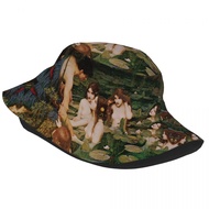 Hylas And The The Nymphs, 1896 Adult Sunshade Bucket Hat Bucket Hat Sun Hat Female Japanese Style Al