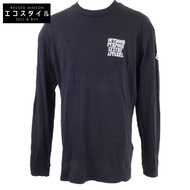 Moncler H10918D00014 LS TSHIRT Logo Print Long Sleeve T-Shirt M [二手]