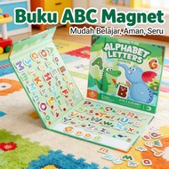 Buku ABC Pembelajaran Kids Learning Letter ABC Magnetic