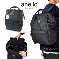ok.good Anello แท้100% All black Limited Backpack Allblack Regular &amp; Large size