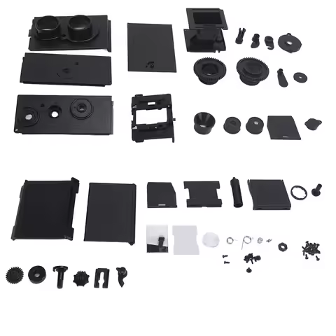 35MM Dual Lens Film Camera DIY Classic Retro Double Reflex Film Camera TLR Camera for 35MM 135 Film 