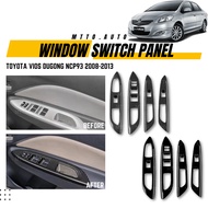 MTTO Toyota Vios Dugong NCP93 2008-2013 Interior Door Window Switch Panel Cover Accessories Multiple