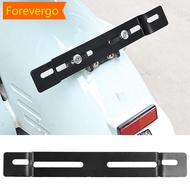 【Forever】 Motorcycle Rear License Plate Bracket Electric Scooter Modification Plate Holder Long Stri