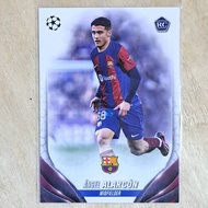 การ์ดฟุตบอล "RC" Angel Alarcon"ชุดบาเซโลน่า" จาก Topps UEFA 2023-24