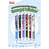 New Pentel Energel Winter Gel Pen Beautiful Color Blue Ink (Quantity 1)