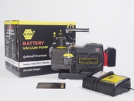 Vacuum Pump Battery 2จังหวะ รุ่นIMB-170L/min มี โซลินอยด์วาล์วและเกจ รับประกัน1ปี