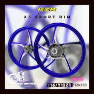 X5 Sport Rim Y16ZR/ Y15ZR/RS150 160x160 160x185 KZR KOZI