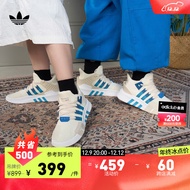adidas阿迪达斯三叶草EQT BASK ADV男女摩登复古风经典中帮运动鞋 乳白/浅米色/浅蓝/深蓝 42(260mm)