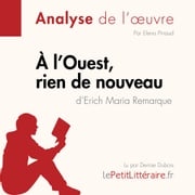 À l'Ouest, rien de nouveau d'Erich Maria Remarque (Analyse de l'oeuvre) Elena Pinaud