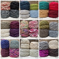 Bulky Knitting Yarn (Fancy Yarn Boucle/ Cotton Yarn/ Weaving Yarn Loom/ Velvet/) Acrylic Yarn Croche