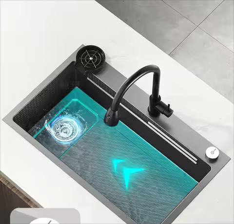 Nano stainless steel sink kitchen sink multi-functional sink