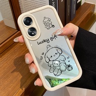 Hp Casing For OPPO A58 4G A78 4G A58 5G A78 5G A58x 5G A1x 5G A2x 5G Case lucky gift Casing Mirror C
