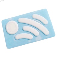 GB 1Set Mouse Skates Glides Feet Pad Mouse Feet Sticker for GPRO  Mouse Round Curved Edges Feet