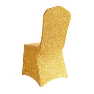New Universal Shinny Threads Chair Cover Wedding Dining Chair Cover Hotel Party Banquet Housse Christmas De Chaise Decor