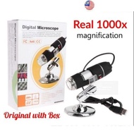 Android Handheld Magnifier Recording Camera 1000X Microscope 8 LED Digital HD USB