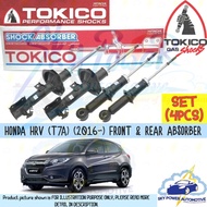 HONDA HRV T7A (2016~) TOKICO TKC SHOCK ABSORBER FRONT 2PCS + REAR 2PCS = SET 4PCS