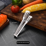 Lebi 304 Kẹp Thức Ăn thép không gỉ với tay cầm cao su cho BBQ và buffet