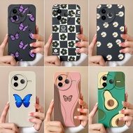 Casing For Xiaomi Redmi K80 Pro K80 Pretty Butterfly Phone Bags Fashion Soft Silicone Durable Back C