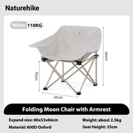 Naturehike upgraded camping chair outdoor camping picnic fishing chair beach chair folding moon chai