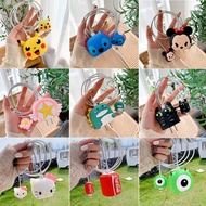 Tofu Head Apple iPhone Charging Protective Case 18W 20W Fast Charger Cable Cartoon Silicone Soft