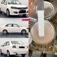A0157/A0169/A0082  Proton Saga BLM Solid White 2K Paint