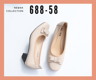 รองเท้าเเฟชั่นผู้หญิงเเบบคัชชูส้นเตี้ย No. 688-58 NE&amp;NA Collection Shoes