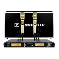 SENNHEISER SKM9000ไมค์ไร้สายไฟเมทัลลิคเหมาะสำหรับการประชุมคาราโอนครอบครัวช่องสัญญาณปรับได้เชื่อมต่อบ