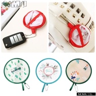 SIMULR Cartoon Small Fan, Gift Mini Pocket Fan,  PET Foldable Pocket Cloth Fan