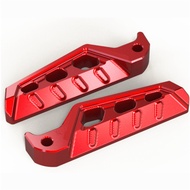 Red CNC Rear Pedal Footrest Non-slip for Yamaha AEROX155 NVX155 XMAX300 TMAX 530