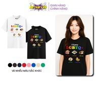 I LOVE LGBTQ+ Cotton Short-Sleeved T-shirt, support LGBTQ, funny meme shirt - MIXED T-SHIRT