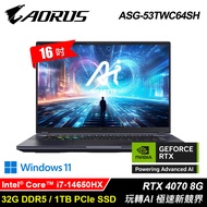 【GIGABYTE 技嘉】AORUS 16X ASG-53TWC64SH 16吋 i7 RTX4070 電競筆電