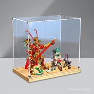 Applicable80012Monkey King Mecha Acrylic Display Box Wukong Little Hero Action Figure Box