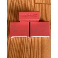 (10pcs)Good quality non-polar power filter capacitor 1uF-275V 2uf-500V 275V 500V