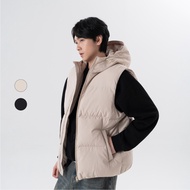 50% Fifty Percent|Hooded Bread Vest|02532142001
