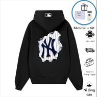 Loose Form Double-Layer Fox Fur-Lined Hoodie - NY 3D