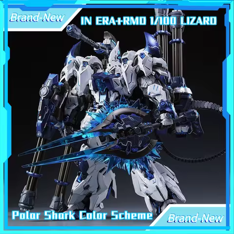 【IN STOCK】LIZARD 1/100 IN ERA+RMD Polar Shark Color Scheme Assembly Model Kit Toys Action Figures Mo