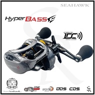 Team Seahawk Hyper Bass SW 16KG Drag 7.5 / 6.3 HIGH Speed Gear Ratio | Slim Design | Lightweight Cas