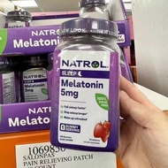 美國Natrol Melatonin GUMMY納妥 褪黑素睡眠軟糖草莓5mg 180粒