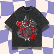 Purple Haze "Akatsuki" Oversized T-Shirt | Stone Wash | Naruto T-shirt | Oversize T-SHIRT | TOP TOP