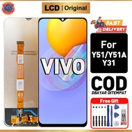 Lcd VIVO Y51 Lcd VIVO Y51A Lcd VIVO Y31 Original Genuine Ori Fullset Glass Touch Screen Digitizer