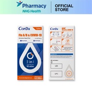 CorDx Tyfast Flu A/B & Covid-19 Multiplex Rapid Test 2s (Expiry Date: 16 Oct 26)