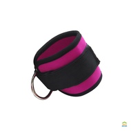 1pcs Exercise Gym Weight Lifting Fitness D-ring Ankle Strap Cable Attachment Strap