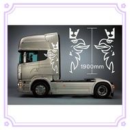 SCANIA TRUCK LOGO STICKER DECAL for Cab X2