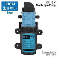 Diaphragm Pump Ikigai Blue , Dc 12 V, 48 Watt, 100 Psi, 4 L/Min,