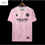 XS-3XL [Top Quality] 23-24 Miami &BAPE Joint payment T-shirt jersey